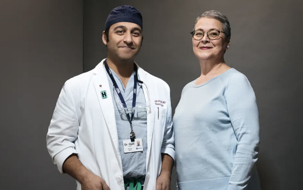 Two Hospital Heroes Smiling